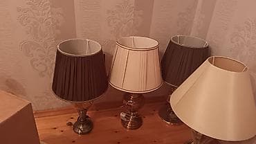 Stol lampaları: Klassik masa lampaları dəsti - Üslub: klassik/retro dizayn, dekorativ — 2