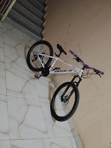 peredok velosiped: BTMX GTR dağ velosipedi - Rəng: ağ çərçivə, qara amortizatorlu ön — 3