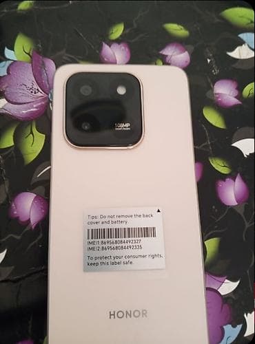 data modem sim card: Honor X7d, rəng - Çəhrayı, İki sim kartlı — 1