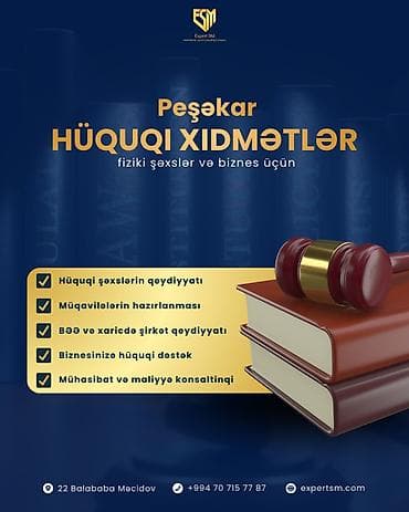 Hüquqi xidmətlər | Hüquqi məsləhətlər