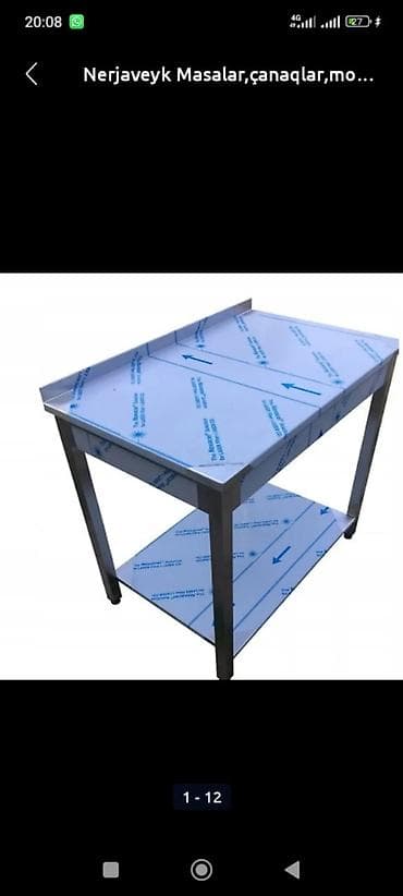 Nerjaveyka Masalarin ve Restoran Avadanliqlarin Hazirlanmasi, Her