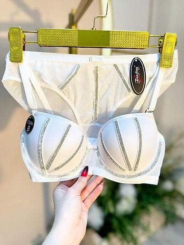 push up helanke: Qadın daxili geyim dəsti – push-up büstqalter və slip - Model: iki — 2