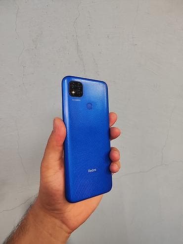 azərcel internet paketləri: Redmi 9C, 128 GB, rəng - Mavi, Barmaq izi — 5