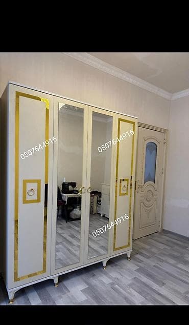 mini manqal: Güzgülü paltar dolabları – müxtəlif ölçü və dizaynlarda - Model — 8