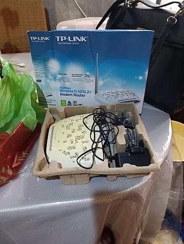 komputer seti: TP-LINK TD-W8951ND – 150Mbps Wireless N ADSL2+ Modem Router — 2