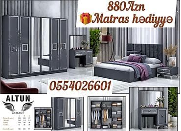 pul yeşiyi: İkinəfərlik çarpayı, Dolab, Termo, Tumba, Yeni — 10