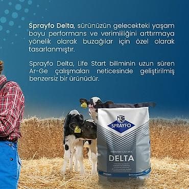 it satisi: Sprayfo Delta buzov süd əvəzedicisi buzovların sağlam inkişafı və — 5