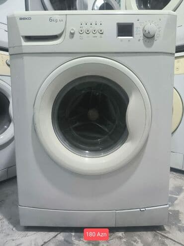 təzə paltar yuyanlar: Paltaryuyan maşın LG, 6 kq, Avtomat, Qurutmasız, Kredit yoxdur — 2