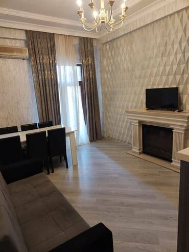 bine savxozda ev: Sumqayıt bulvarında 2 otaqlı əla təmirli əşyalı mənzil kirayə — 2