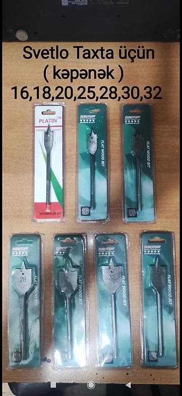 taxta 5x15: Yeni Sverlo dəsti — 1