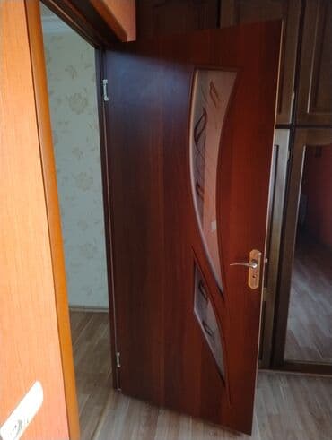 Лакокрасочные материалы: Для гостинной Б/у Межкомнатная дверь С замком, Без гарантии, Платная доставка — 7