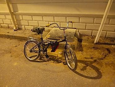 14 dyumlu velosiped: İki təkərli Uşaq velosipedi 20", sürətlərin sayı: 1 — 2