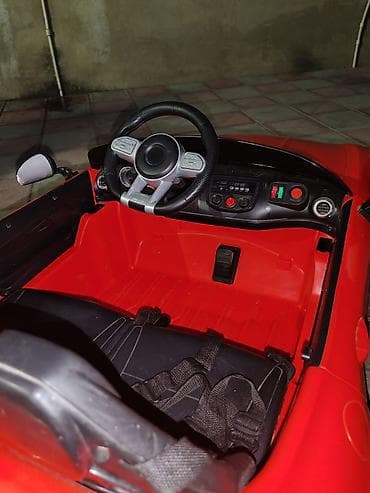 uşaqlar ucun: Uşaq üçün elektrikli maşın – ikioturacaqlı, idman üslublu model — 2