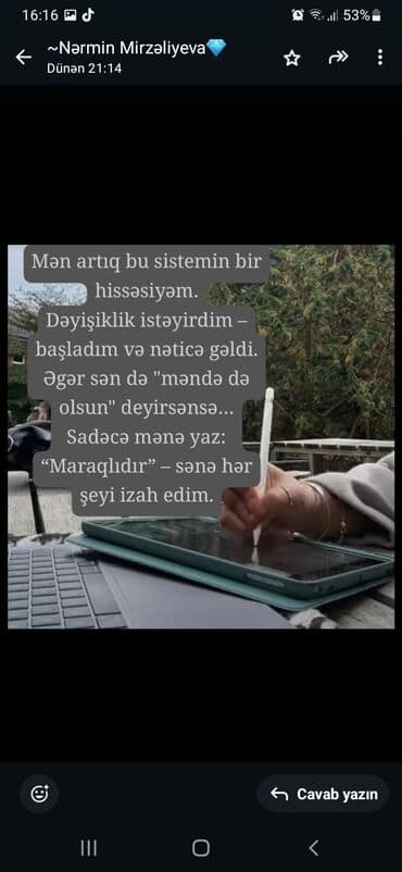 Marketoloq, 35 yaş, Təcrübəsiz, Dəyişən qrafik