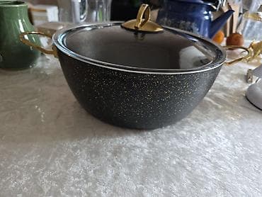 merci qazani: Qazan, rəng - Qara, Alüminium, 5 l, 28 sm — 1