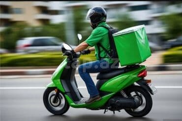 Sürücü-kuryerlər: Moto-kuryer tələb olunur, Həftəlik ödəniş, 1 ildən az təcrübə — 1