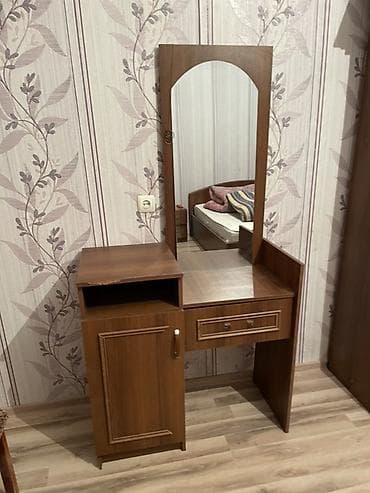 pol taxtasl: Yataq otağı mebel dəsti - Material: ağac teksturalı laminat/MDFlam — 1