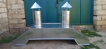 Soyuducu avadanlığı: Mətbəx və havalandırma üçün sinklənmiş metal ventilasiya avadanlıqları — 1