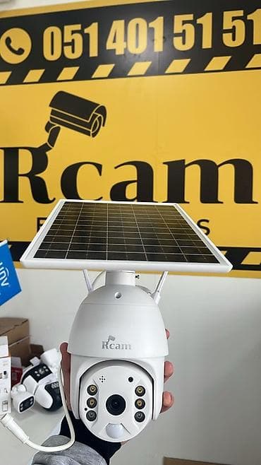 wifi module notebook: Rcam günəş enerjili PTZ Wi‑Fi təhlükəsizlik kamerası - Günəş paneli — 1