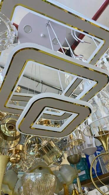 светильник led: Led люстра, 4 и более ламп, Металл — 1