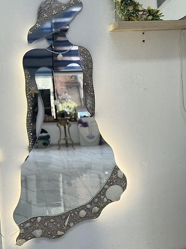 ev guzgu: Güzgü Divar üçün, Dekorativ, Əl işi — 5