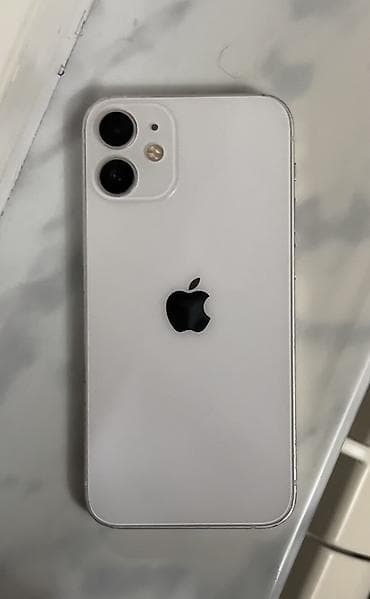 iphone bərdə: IPhone 12 mini, 128 GB, Ağ, Face ID — 1