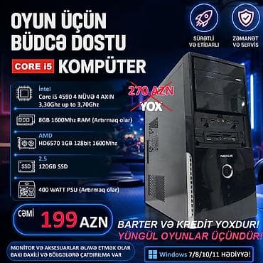 komputerlər satışı: Azərbaycan daxili çatdırılma pulsuzdur! MAYA DƏYƏRİNDƏN AŞAĞI!! ⭐Tək — 1