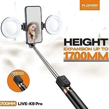 dubaydan telefon: PLOKAMA LIVE-K9 Pro – çoxfunksiyalı “Live Broadcast Stand” və — 2