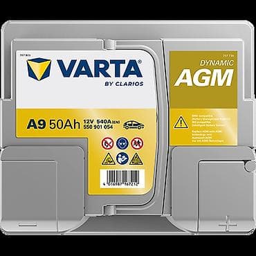 turbo az 2109: Varta, 50 ah, Orijinal, Almaniya, Yeni — 2