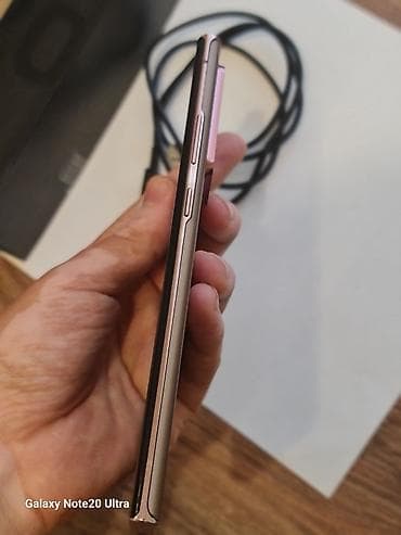 note 20 plus: Samsung Galaxy Note 20 Ultra, rəng - Qızılı, Simsiz şarj — 6