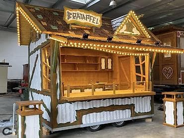 köşk satışı: Taxta konstruksiyalı dekorativ yarmarka/kafe köşkləri - Üslub — 6