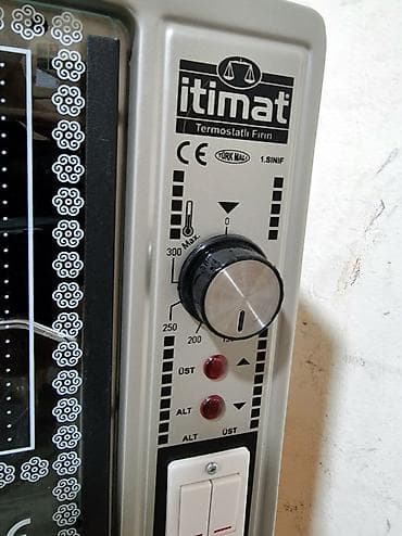 soba: Elektrik soba tok peci itimat Türkiyə istehsalı i-09 model Gücü 1300 — 7