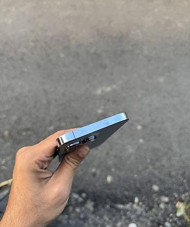 apple macbook: IPhone 13 Pro, 128 GB, Sierra Blue, Zəmanət, Simsiz şarj, Face ID — 6