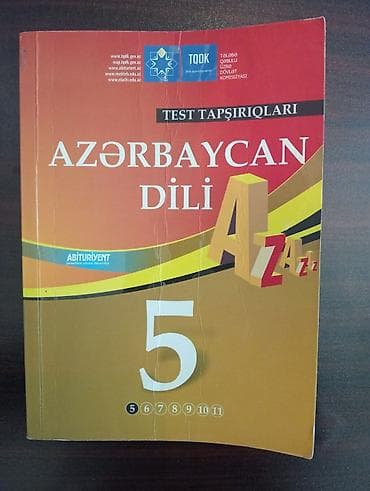 bas gitara: Azərbaycan dili Testlər 11-ci sinif, DİM, 1-ci hissə, 2001 il — 3