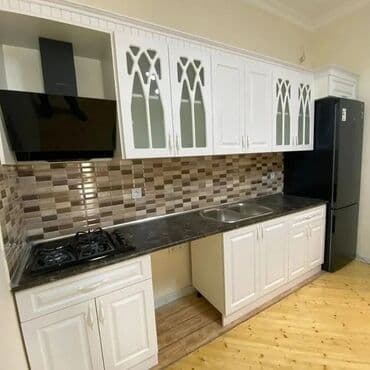 Sifarişlə mətbəx dəsti, Özü çəkən petlələr, Mat laminat, Kredit yoxdur — 6