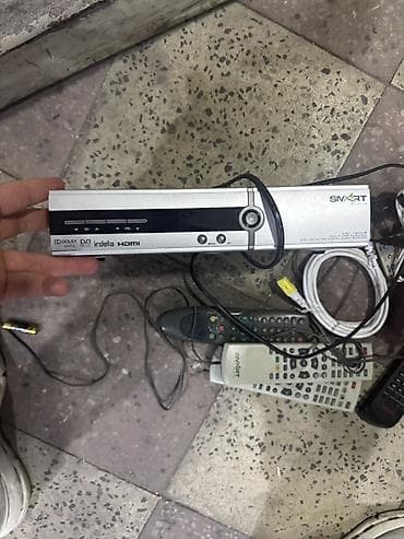 hd krosna aparati satilir: SMART DVB-S/S2 peyk qəbuledicisi dəsti Xüsusiyyətlər: - DVB-S/DVB-S2 — 1