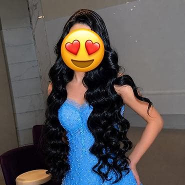 Salam əleykum saç 24 gün başda qalib tebi saçdı vip sac ucu dolu qara