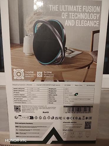 sony 1000 watt: Yeni Kolonka, Növ - Bluetooth, rəng - Qara — 4