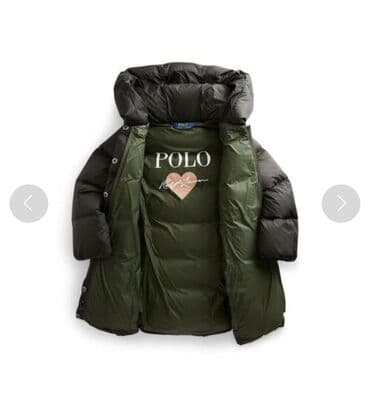 uşaqlar üçün velür paltarlar: Polo Ralph Lauren kapüşonlu qış gödəkçəsi,11-12 yaşa.Пуховик на — 1