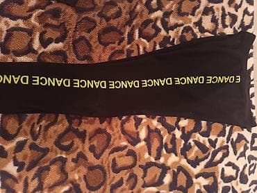 Kişi ayaqqabıları: Qara idman legginsləri - Model: Uzun, bel hissəsi elastik - Dizayn — 1