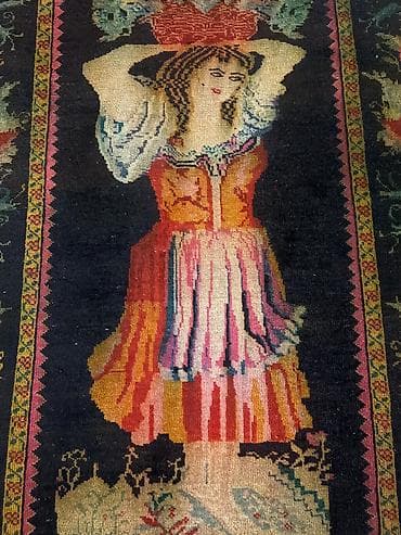 qarabağ xalcası: QARABAĞ XALÇASI. 50illik xalçadı əldə toxumadı, sənət əsəri demək — 3