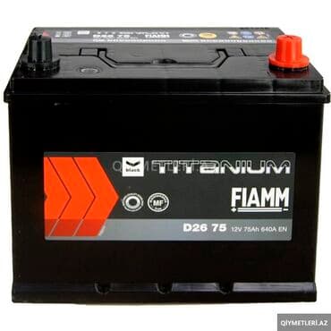 akkumulyator satışı: Akkumulyator FIAMM İtaliya istehsalı olan FİAMM markalı — 6