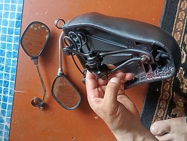 aurus bicycle: Moped/velosiped üçün oturacaq və arxaçıq güzgülər dəsti - Oturacaq — 1