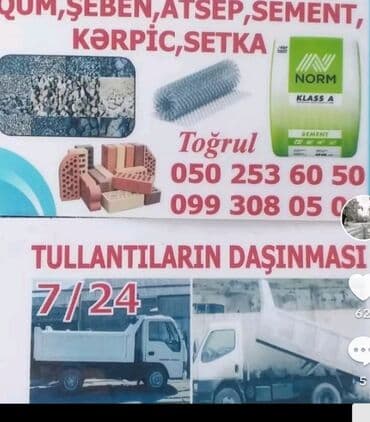 toxuma semeni: Torpaq (samaxi̇ )qumsebən,accep, sement,kərpi̇c.Topdan və — 8