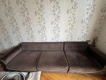 Divanlar: Künc divan, Vеlur parça — 1