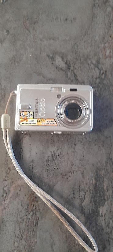 video dvd: Pentax Optio kompakt rəqəmsal fotoaparat - Korpus: gümüş rəngli, cibə — 2