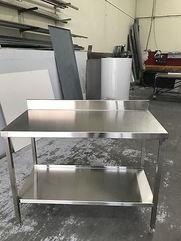 Paslanmayan poladdan iş masaları - Material: AISI paslanmayan polad — 4