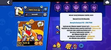 oyuncalar: Brawl Stars hesabı – geniş məzmunlu, tam hazır oyun profili - Kupa — 4