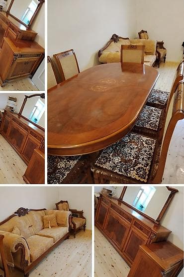 L🅰/ Türkiyə istehsalı qonaq otağı dəsti divan kreslo ilə birlikdə 700
