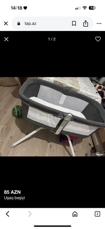 bricli uşaq dəstləri: Oğlan və qız üçün, Yeni, Dördbucaq, Beşik, Dəstsiz, Matrassız, Yellənmə mexanizmsiz — 2